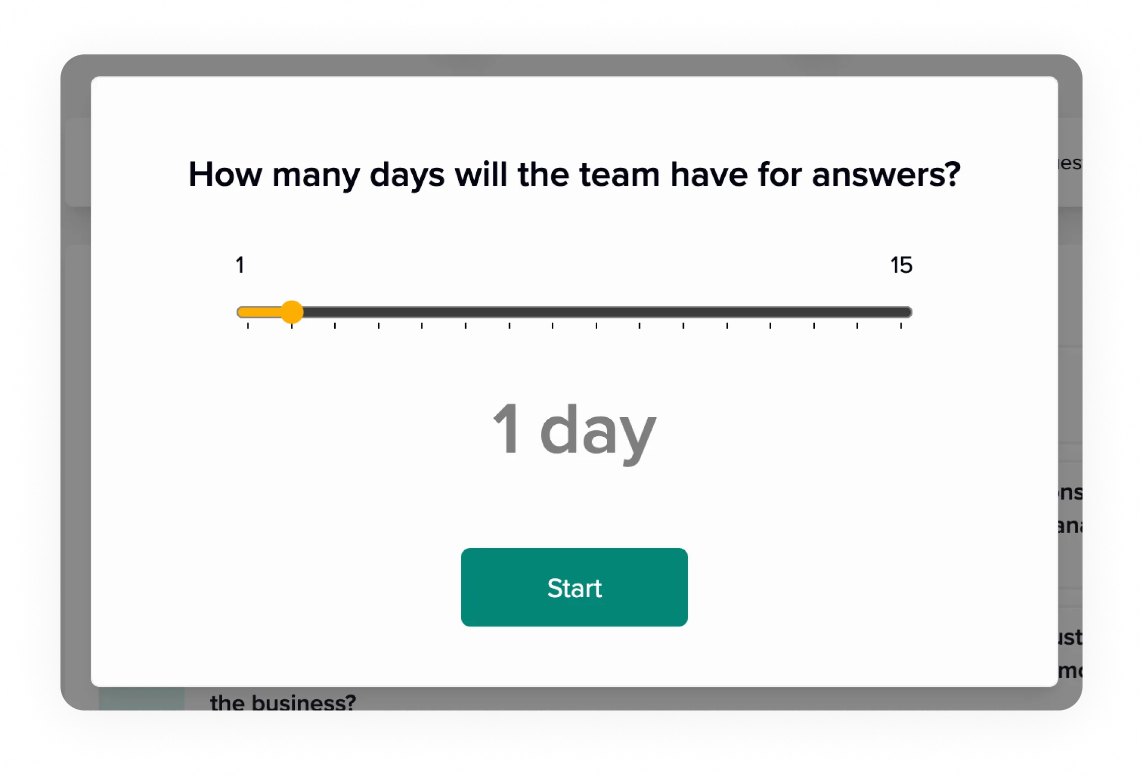 Set answer sourcing period